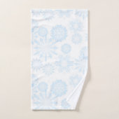 Motif Snowflake (Serviette à main)