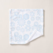 Motif Snowflake (Gant de toilette)