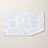 Motif Snowflake (Serviette à main)
