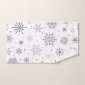 Motif Snowflake (Serviette à main)