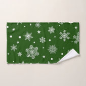 Motif Snowflake (Serviette à main)