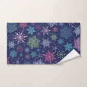 Motif Snowflake (Serviette à main)