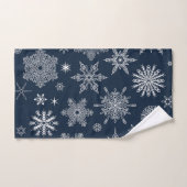 Motif Snowflake (Serviette à main)
