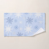 Motif Snowflake (Serviette à main)