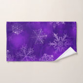 Motif Snowflake (Serviette à main)