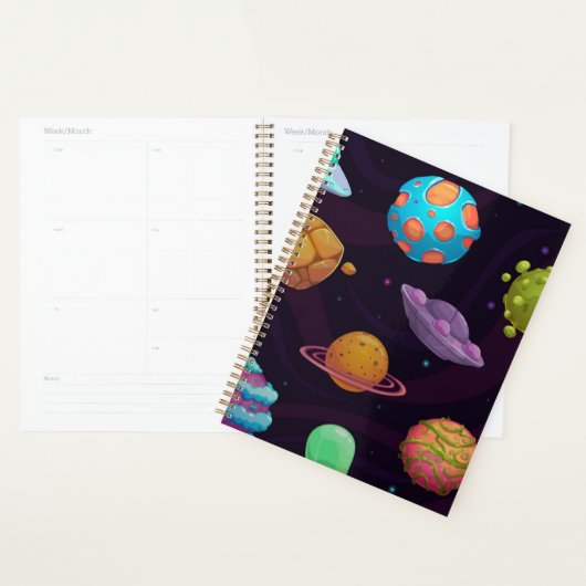 Motif spatial (Devant avec enveloppe)