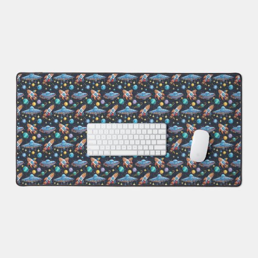 Motif spatial (Clavier et souris)