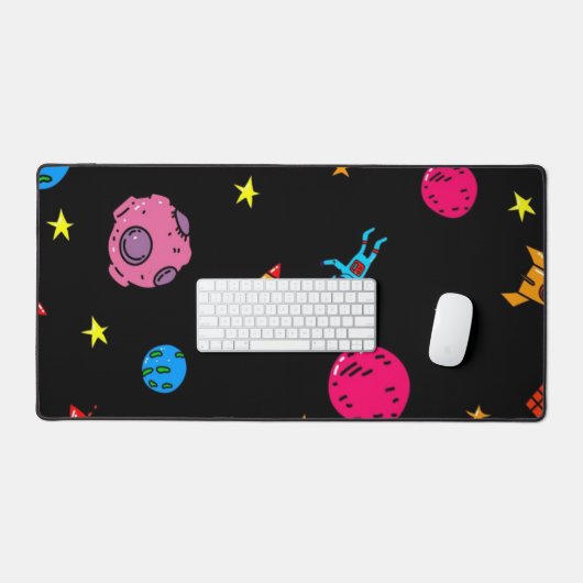 Motif spatial (Clavier et souris)