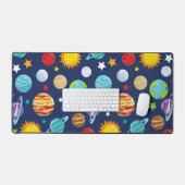 Motif spatial, Planètes, Étoiles, Cosmos, Galaxie (Clavier et souris)