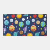 Motif spatial, Planètes, Étoiles, Cosmos, Galaxie (Recto)