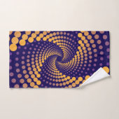 Motif spiral Vortex (Serviette à main)