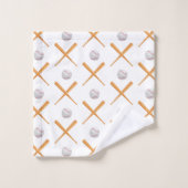 Motif sportif de baseball Batup (Gant de toilette)