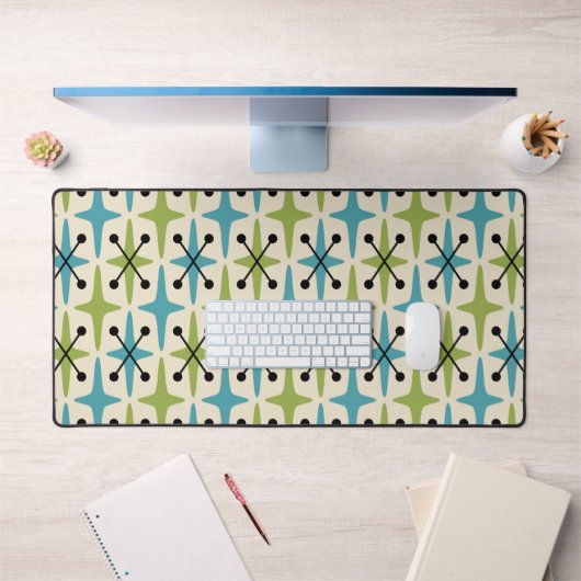 Motif Starburst moderne du milieu du siècle (Bureau 1)