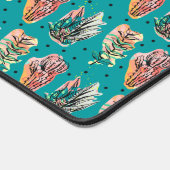 Motif Succulent de Cactus Graphique Abstrait (Coin)