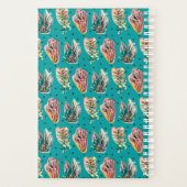 Motif Succulent de Cactus Graphique Abstrait (Dos)