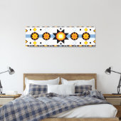 Motif Sun américain natif en toile étirée (Insitu(Chambre))