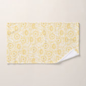 Motif Sunny Sunflower (Serviette à main)