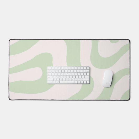Motif Super à bande verte Sage Green (Clavier et souris)