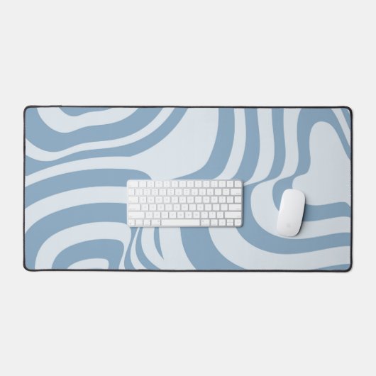 Motif Super Y2K rétro bleu (Clavier et souris)