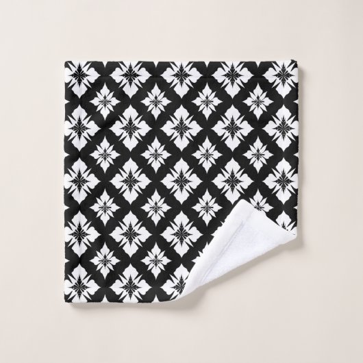 Motif symétrique (Gant de toilette)