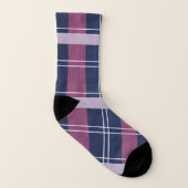 Motif Tartan bleu violet (Droite extérieur)