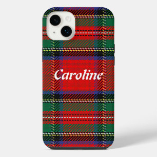 Motif tartan écossais rouge et vert Royal Stewart
