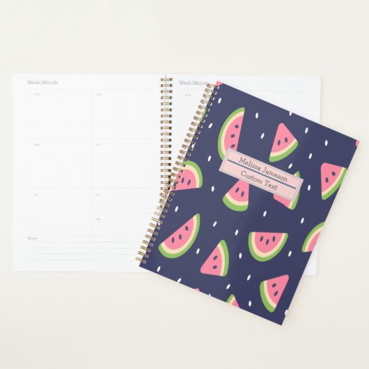 Motif tendance Red Green Pink Watermelon (Devant avec enveloppe)