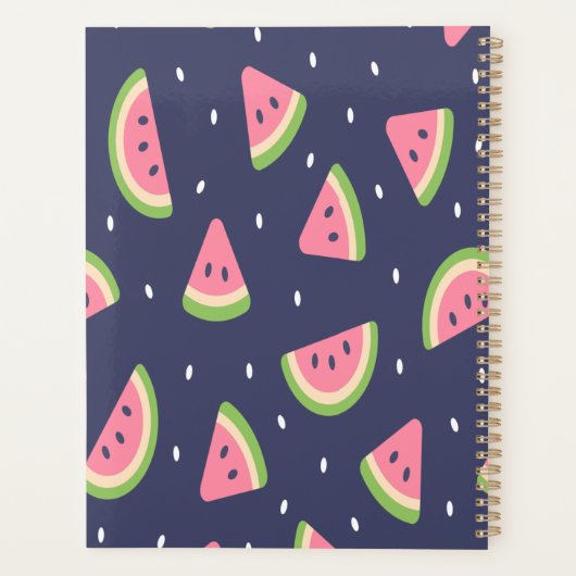 Motif tendance Red Green Pink Watermelon (Dos)