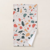 Motif Terrazzo (Serviette à main)