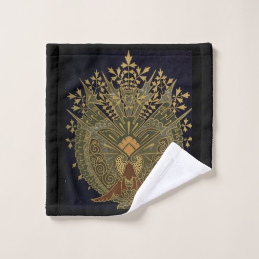 Motif textile Art nouveau Christopher (Gant de toilette)