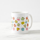 Motif théière et tasse (Devant droit)