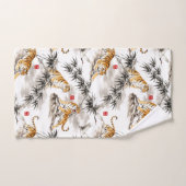 motif tigre (Serviette à main)
