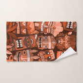 MOTIF TIKI 2 (Serviette à main)