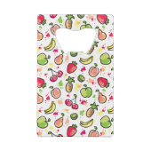 motif tiré par la main de fruits (Dos)