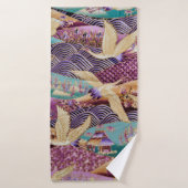 Motif tissu textile (Serviette de bain)