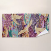 Motif tissu textile (Serviette de bain)