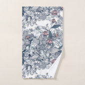 Motif Toile-De-Jouy (Serviette à main)