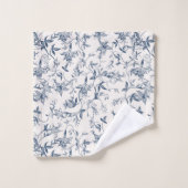 Motif Toile De Jouy (Gant de toilette)