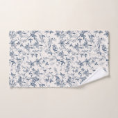 Motif Toile De Jouy (Serviette à main)