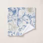 Motif Toile-De-Jouy (Gant de toilette)