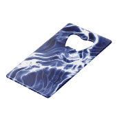 Motif tourbillonnant bleu (Devant Angle)