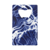 Motif tourbillonnant bleu (Dos)