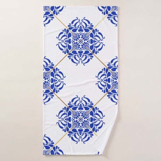 Motif traditionnel espagnol sans couture. Cérami e (Serviette de bain)
