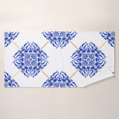 Motif traditionnel espagnol sans couture. Cérami e (Serviette de bain)