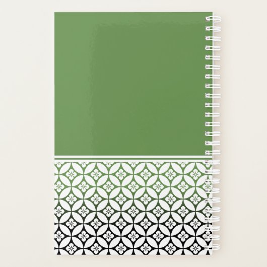 Motif traditionnel japonais Shippo et Sakura (Dos)