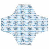Motif triangle bleu (Plat)