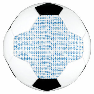 Motif triangle bleu