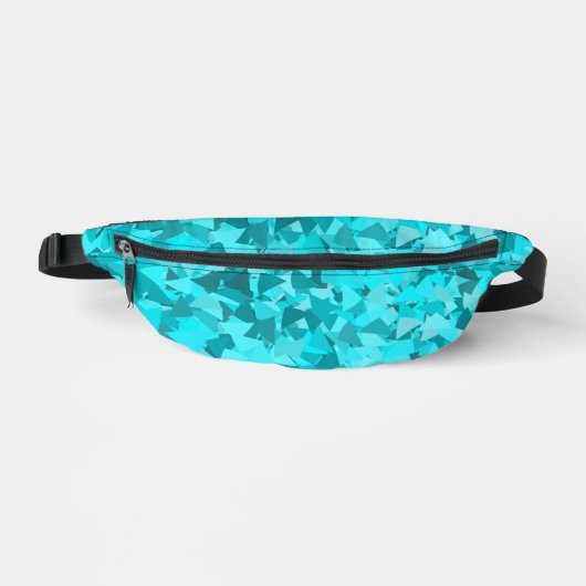 Motif Triangle Bleu Sarcelle (Recto)