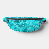 Motif Triangle Bleu Sarcelle (Poser)