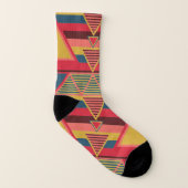 Motif triangle coloré panafricain Unisex (Gauche intérieur)